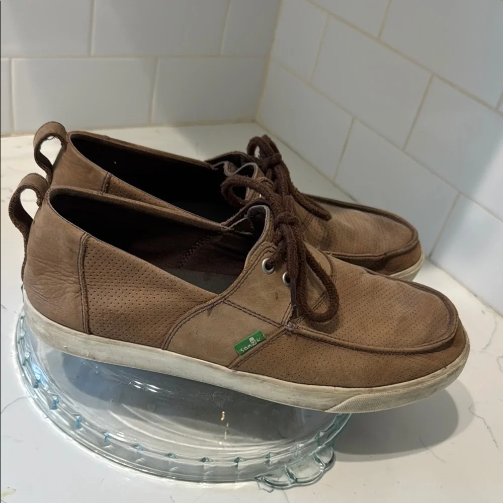 Sanuk Men's Brown Casual Shoes size 9